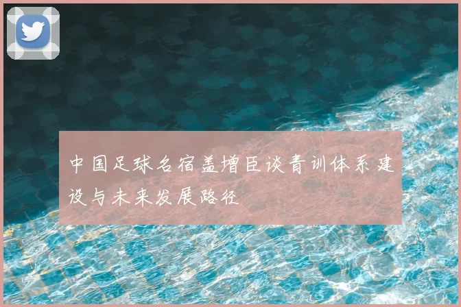 中国足球名宿盖增臣谈青训体系建设与未来发展路径